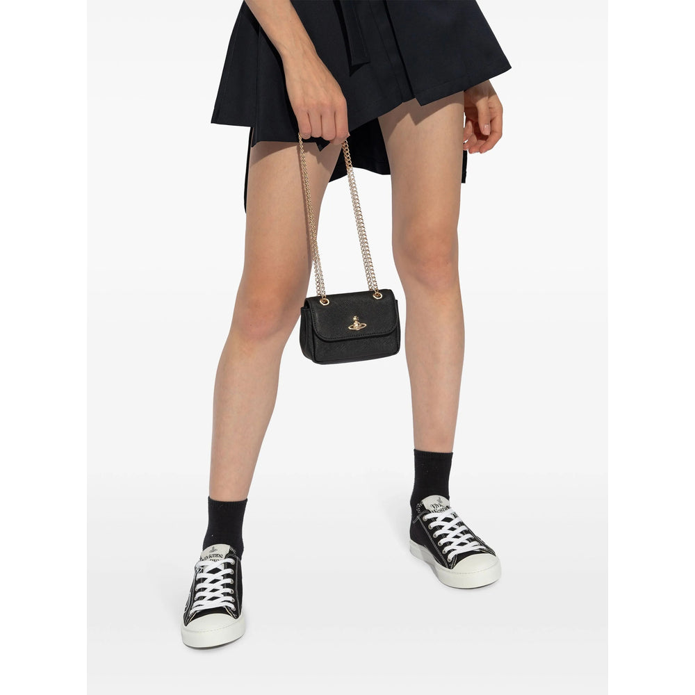 Vivienne Westwood Black Shoulder Bags Women VIVIENNE WESTWOOD