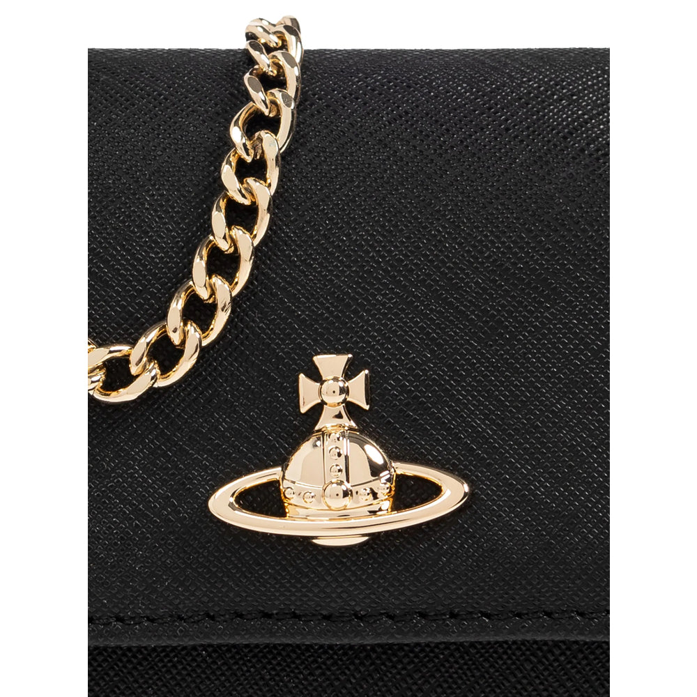 Vivienne Westwood Black Shoulder Bags Women VIVIENNE WESTWOOD