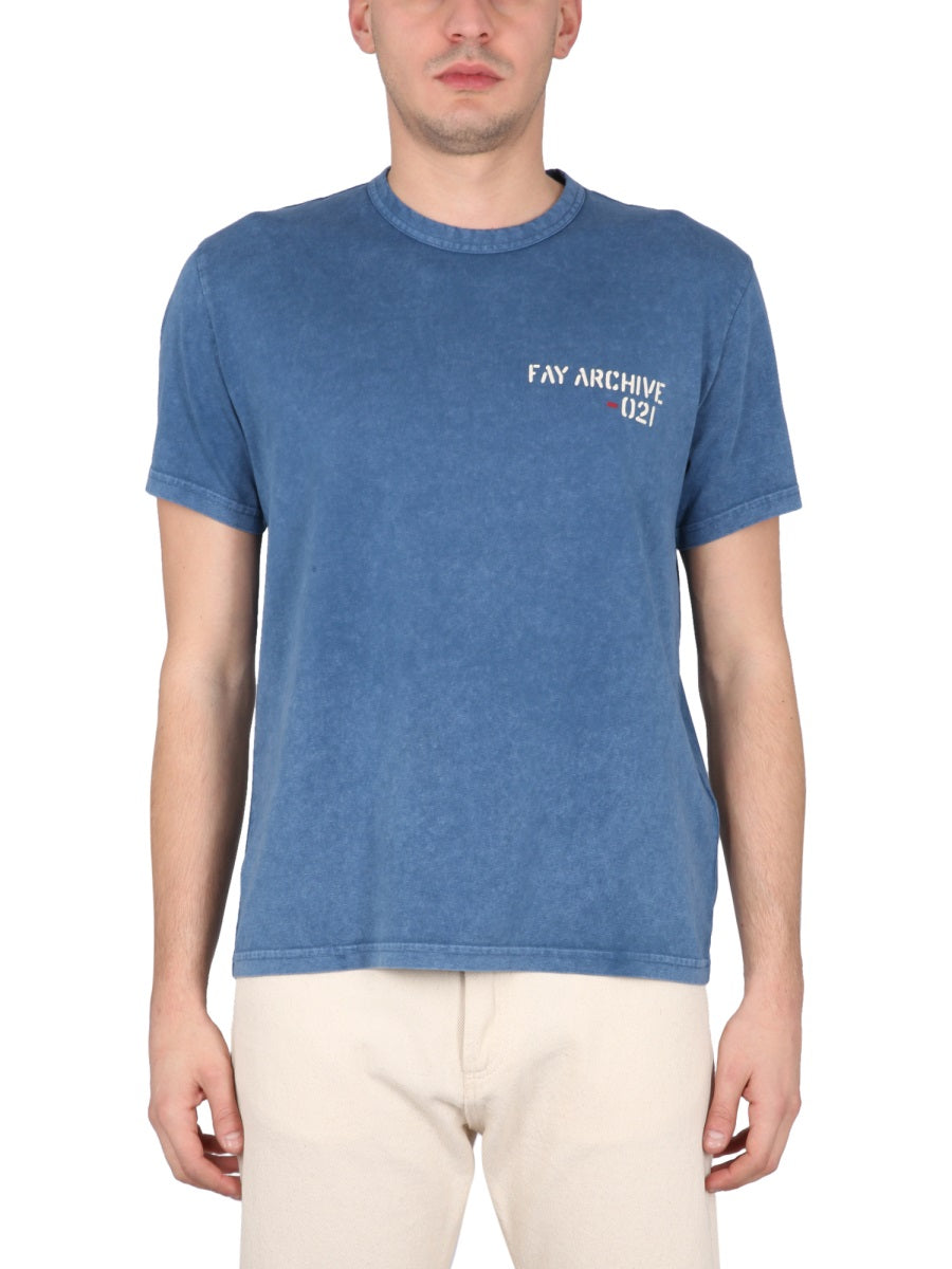 Fay Men Crewneck T-Shirt FAY