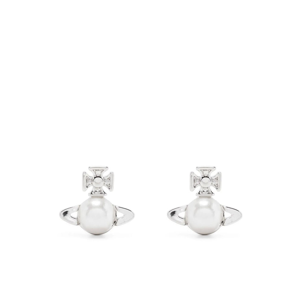 Vivienne Westwood Silver Earrings Men VIVIENNE WESTWOOD