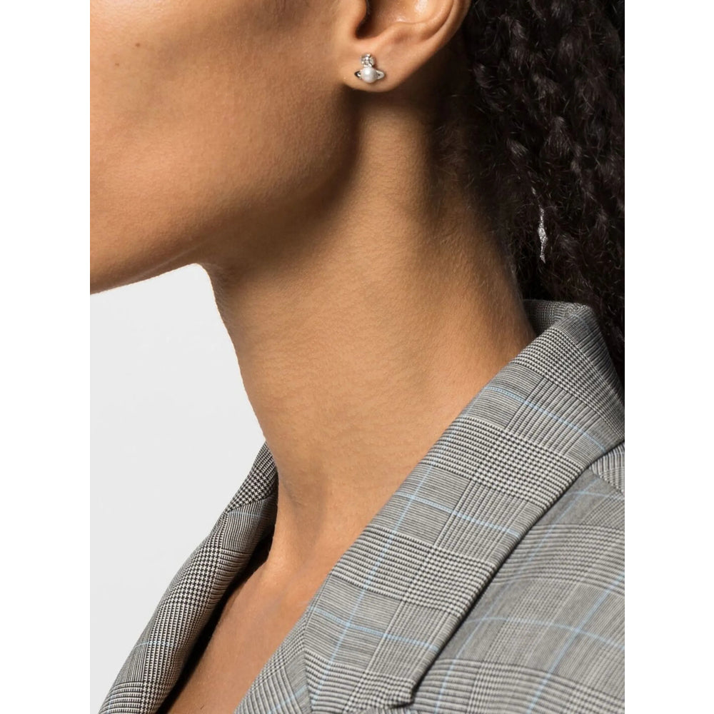 Vivienne Westwood Silver Earrings Men VIVIENNE WESTWOOD