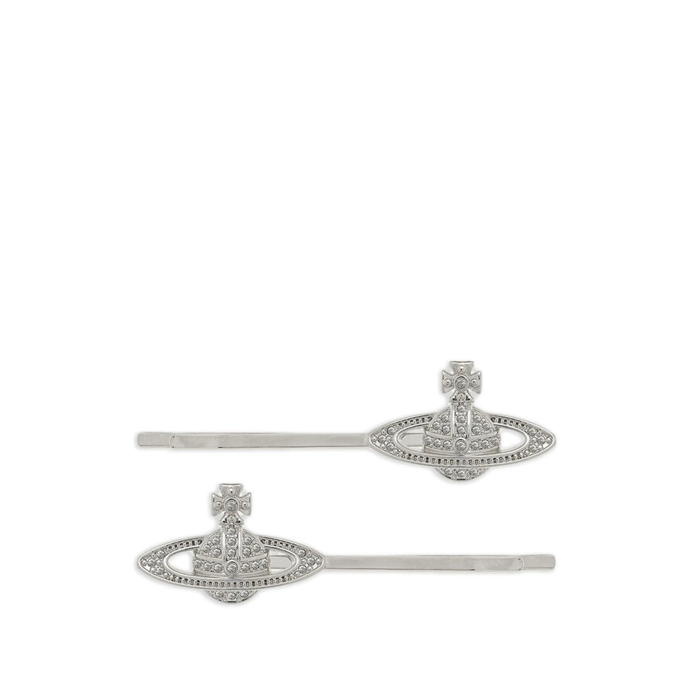 Vivienne Westwood Silver Hair Accessories Women VIVIENNE WESTWOOD