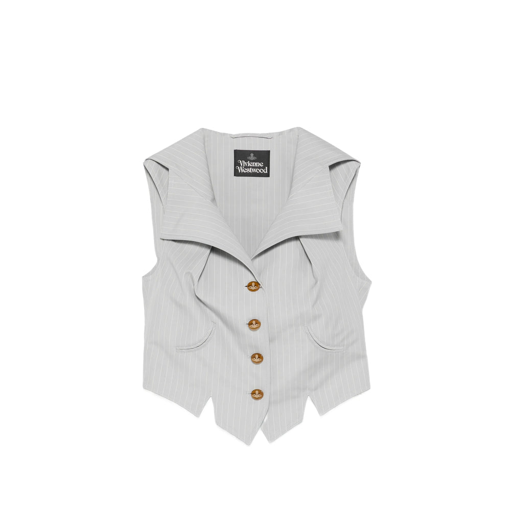 Vivienne Westwood Grey Jackets - Waistcoat & Gilets Women VIVIENNE WESTWOOD