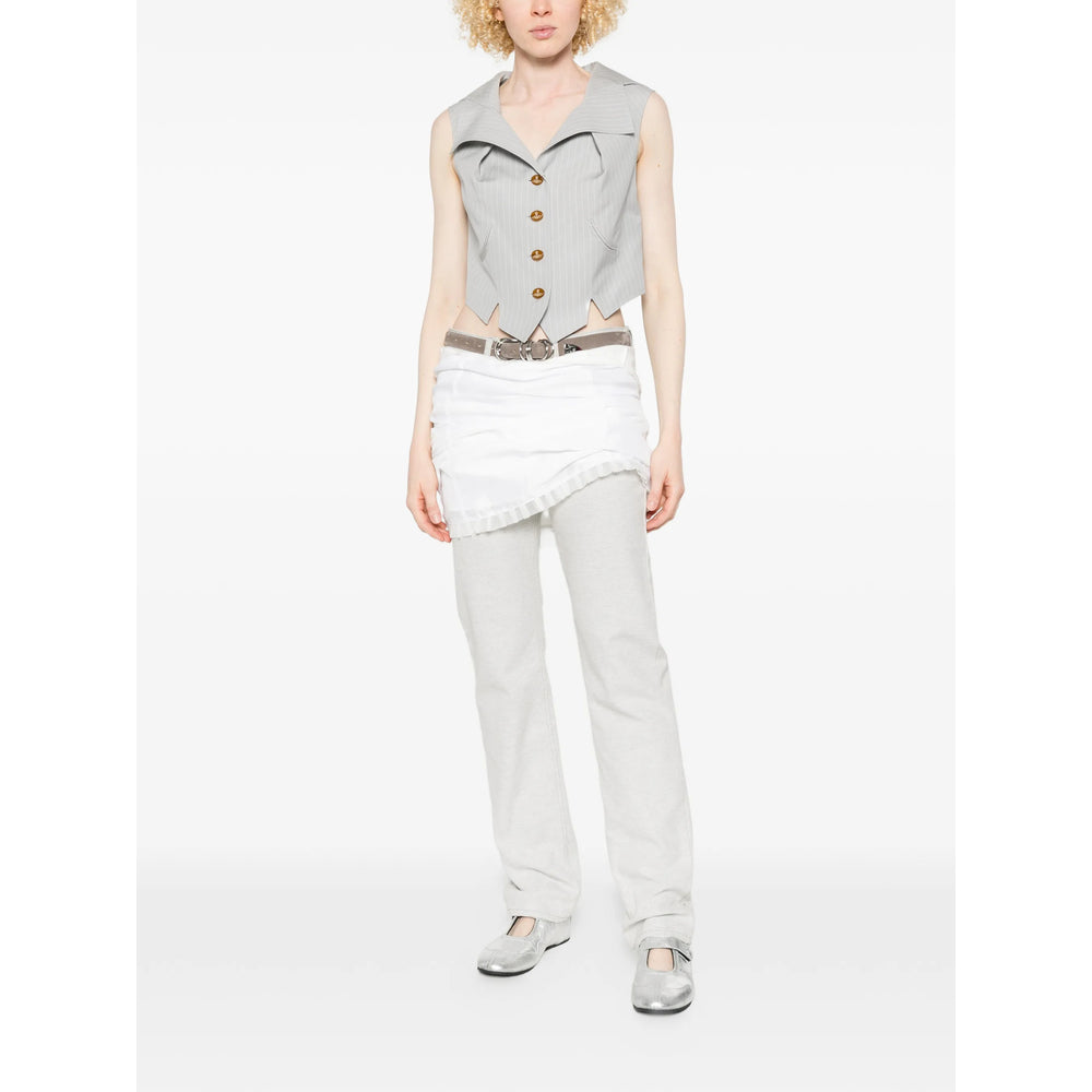 Vivienne Westwood Grey Jackets - Waistcoat & Gilets Women VIVIENNE WESTWOOD