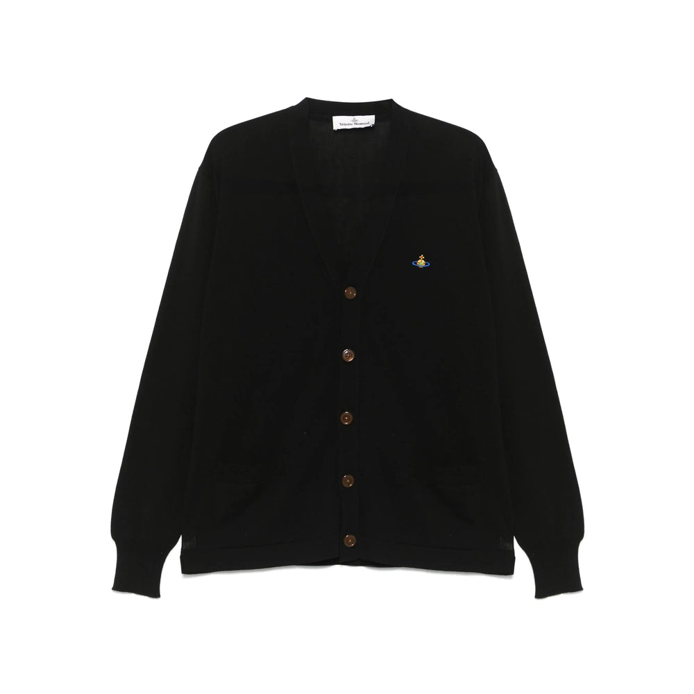 Vivienne Westwood Black Sweaters & Knitwear - Cardigans Men VIVIENNE WESTWOOD