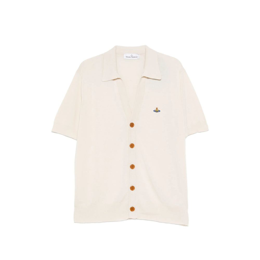 Vivienne Westwood Neutrals Sweaters & Knitwear - Cardigans Men VIVIENNE WESTWOOD