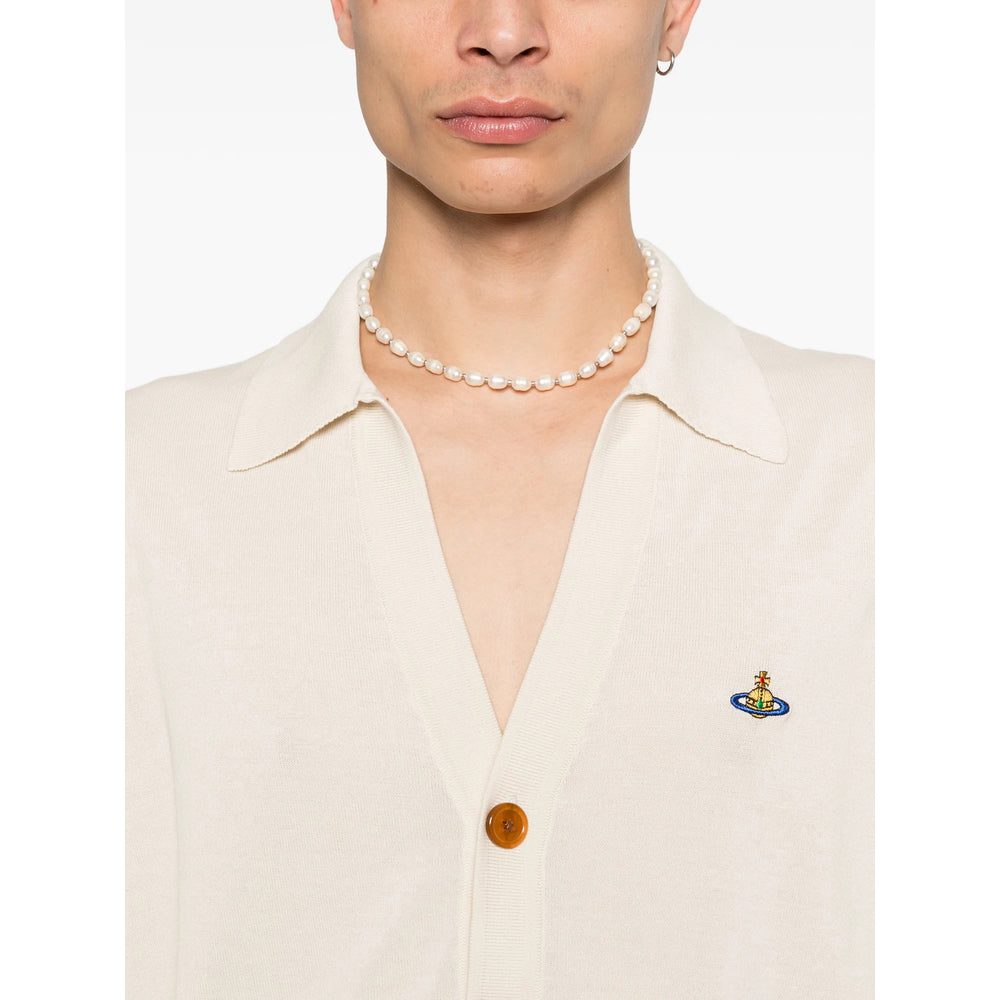 Vivienne Westwood Neutrals Sweaters & Knitwear - Cardigans Men VIVIENNE WESTWOOD