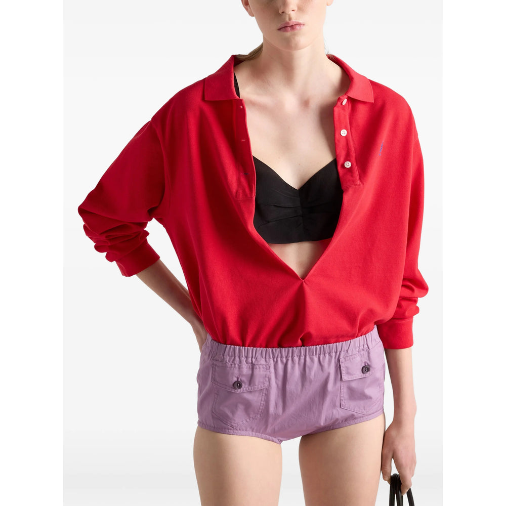 Prada Red Tops - Polo Tops Women PRADA