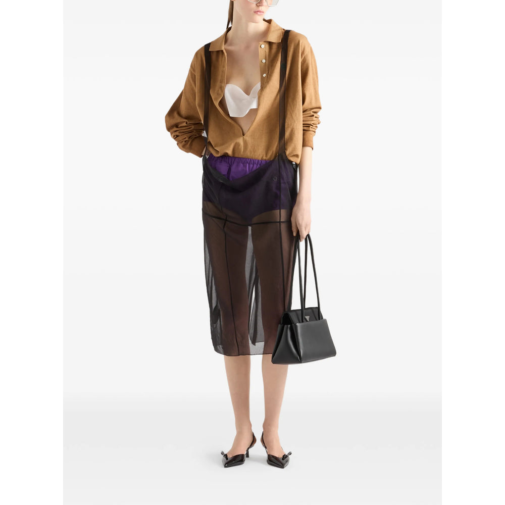 Prada Black Skirts - Asymmetric & Draped Skirts Women PRADA