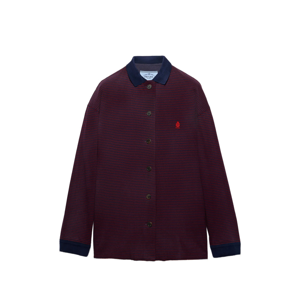 Prada Red Jackets - Bomber Jackets Women PRADA
