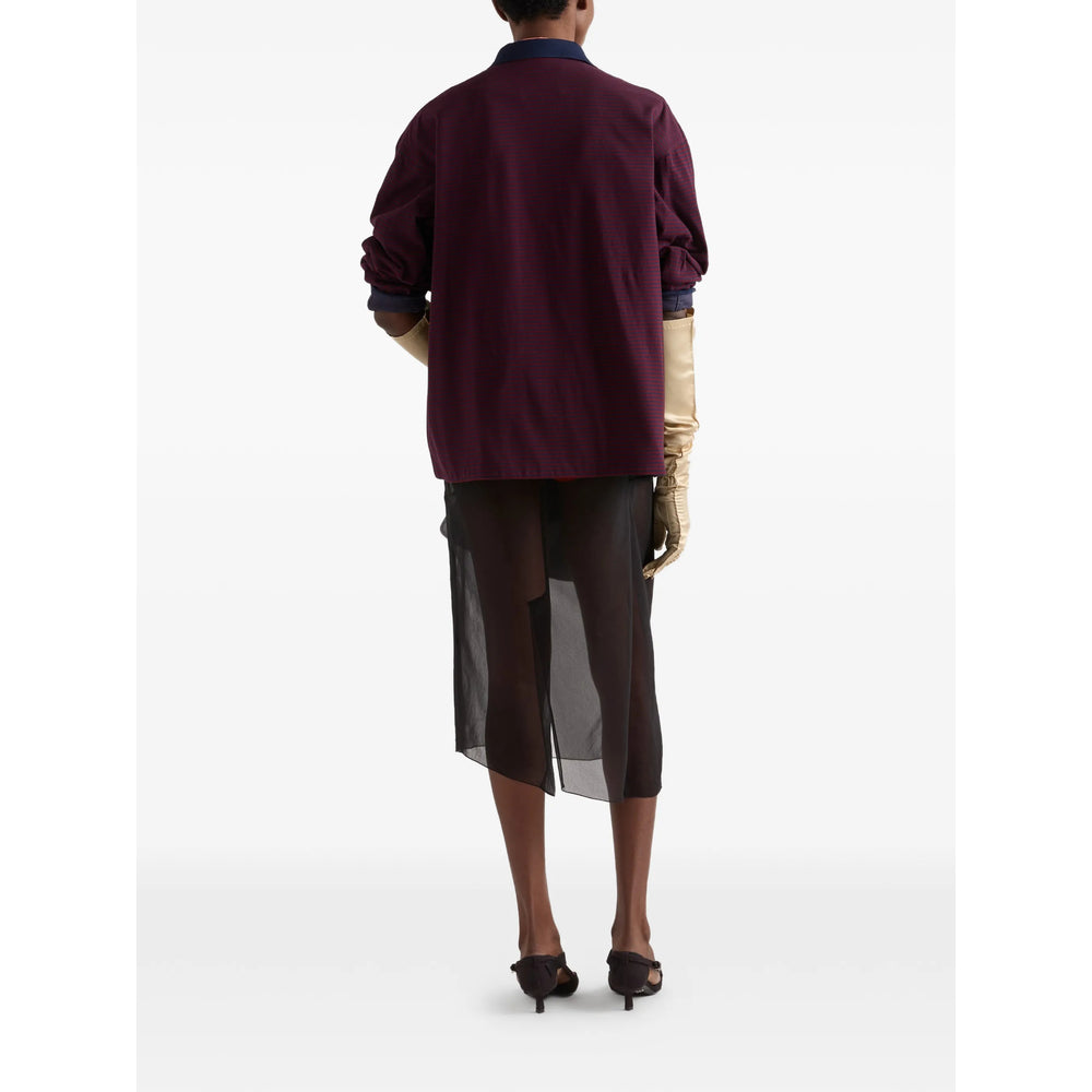 Prada Red Jackets - Bomber Jackets Women PRADA