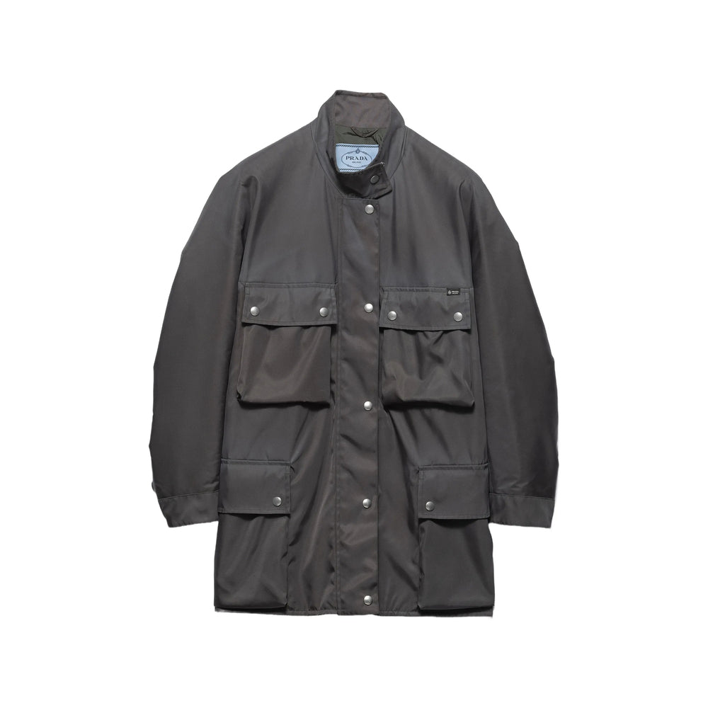 Prada Grey Jackets - Military Jackets Women PRADA