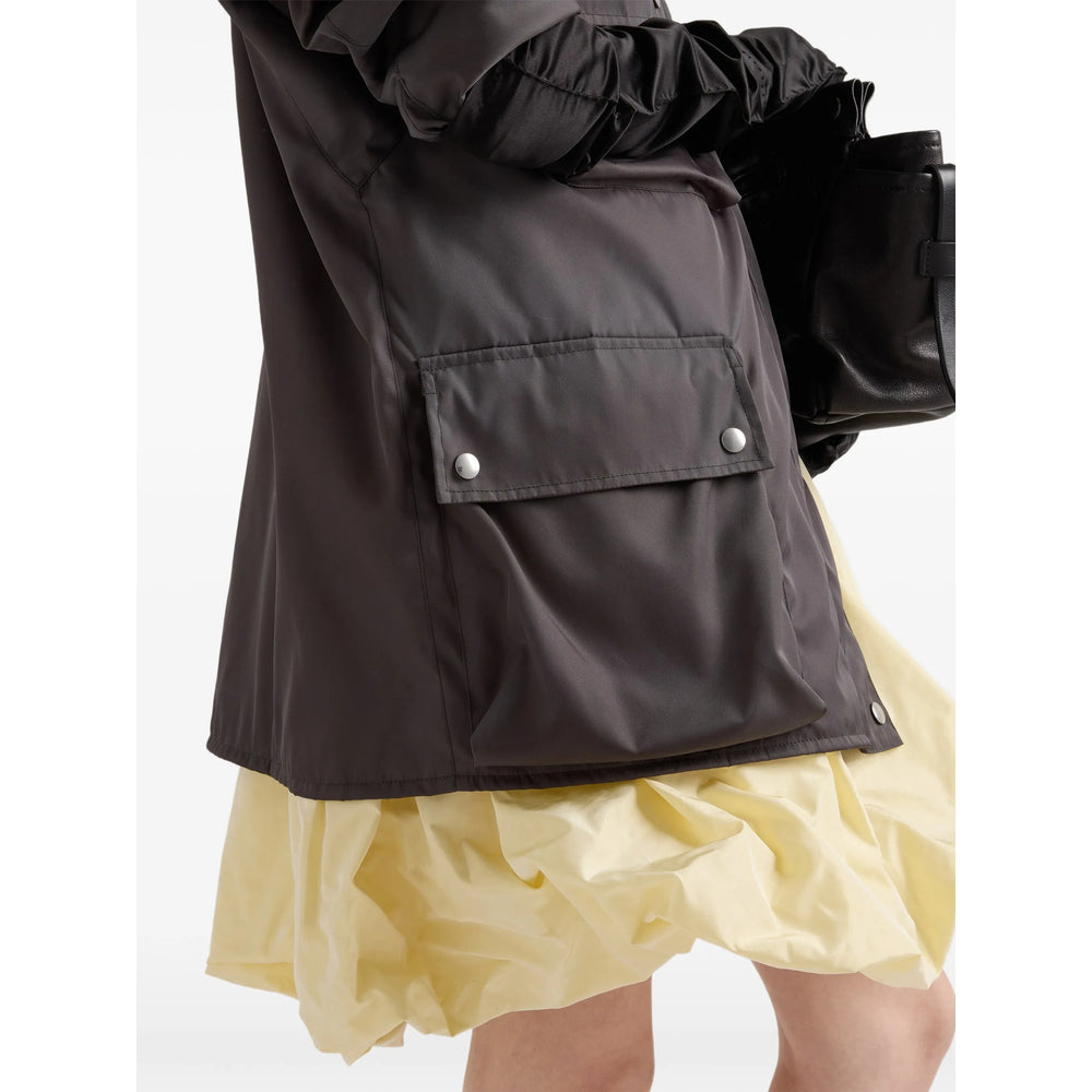 Prada Grey Jackets - Military Jackets Women PRADA