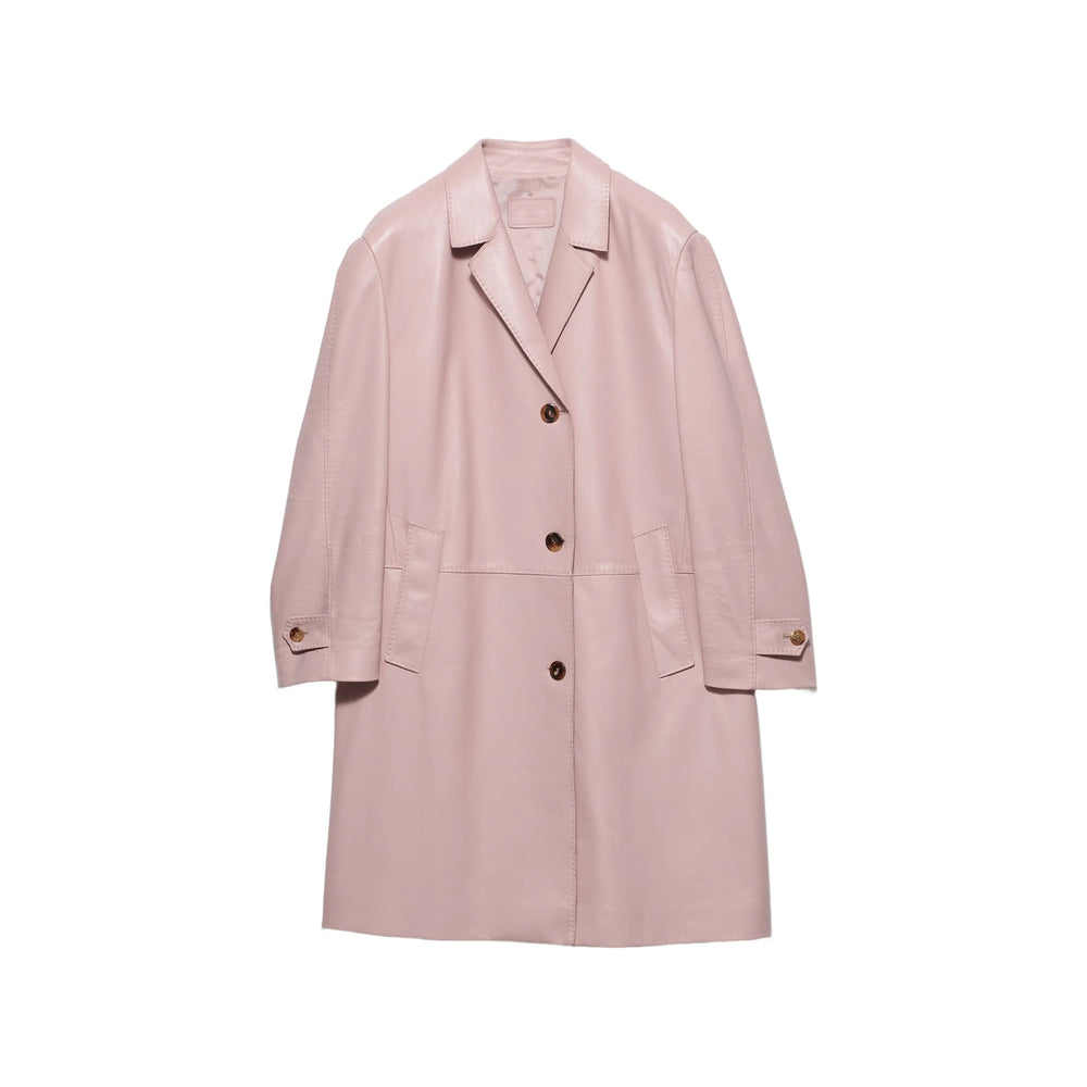 Prada Pink Coats - Leather Coats Women PRADA