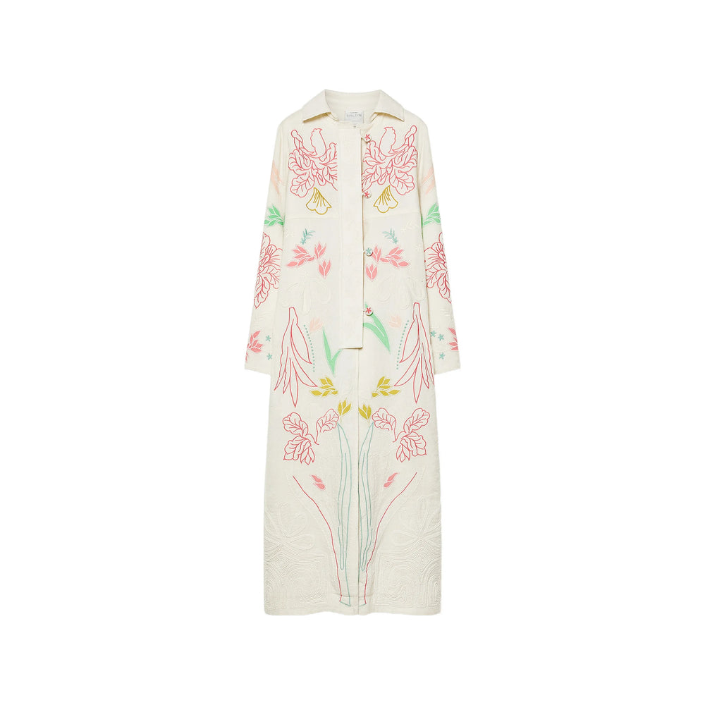 Forte Forte Neutrals Coats - Single Breasted Coats Women FORTE FORTE