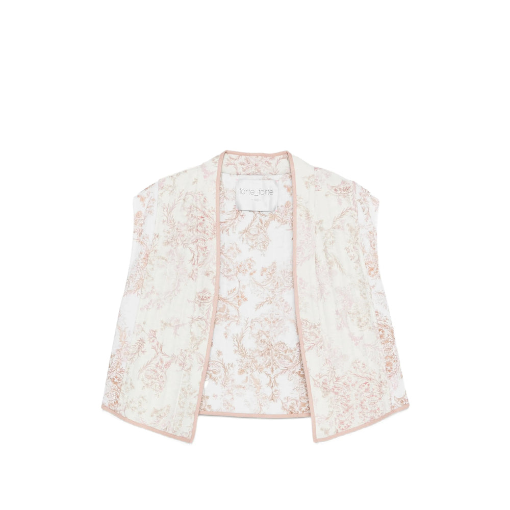 Forte Forte White Jackets - Waistcoat & Gilets Women FORTE FORTE