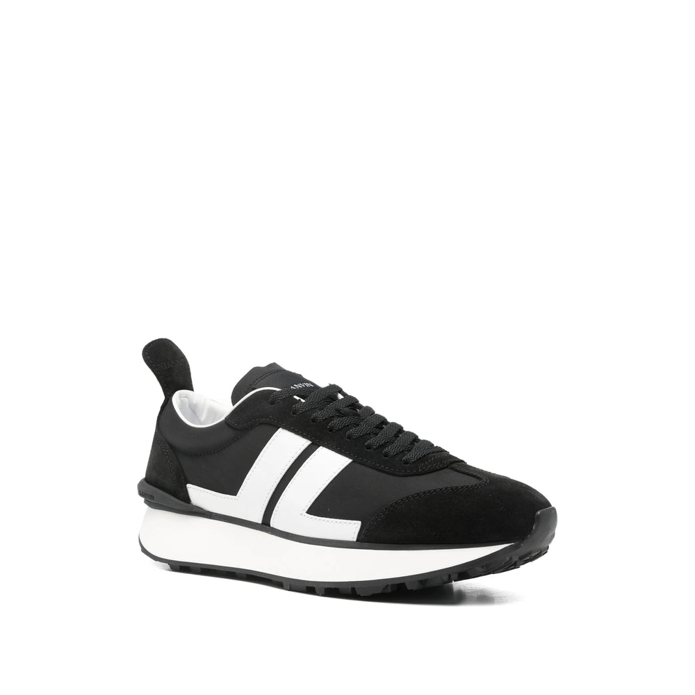 Lanvin Black Trainers - Low-Tops Men