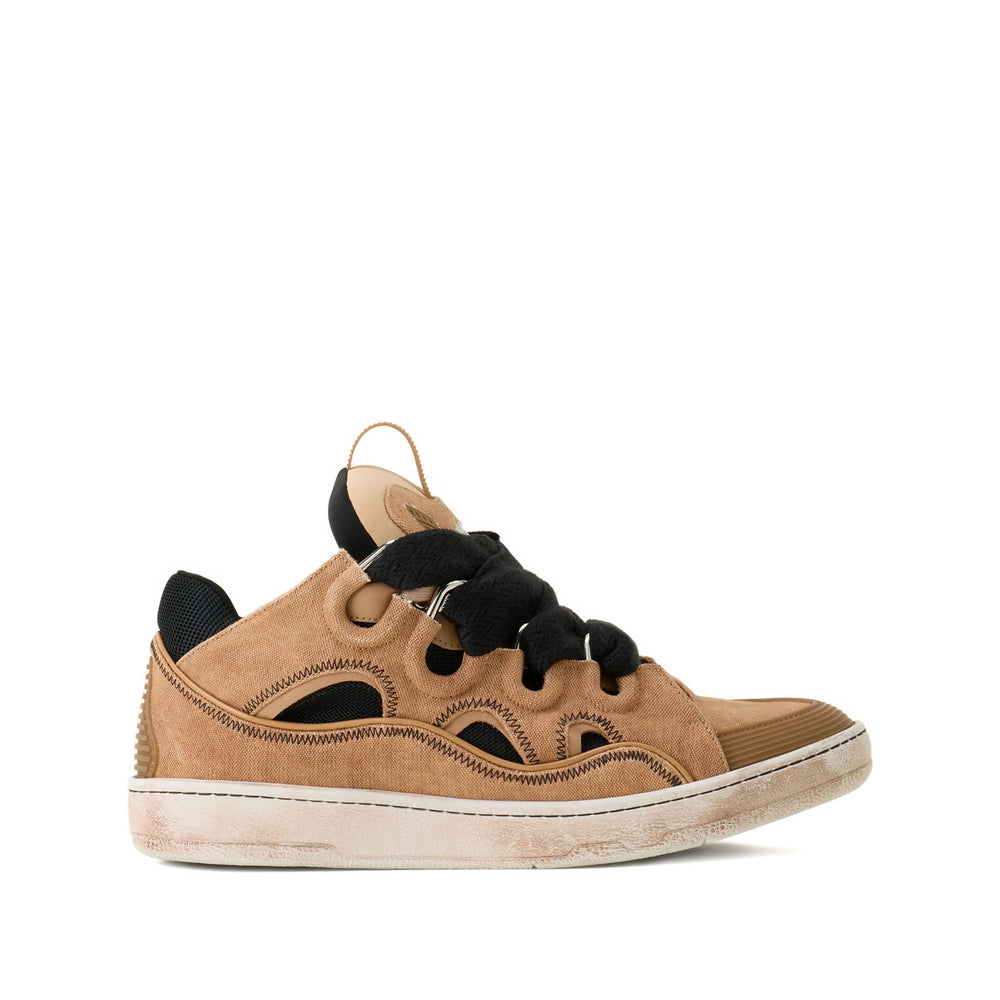 Lanvin Brown Trainers - Low-Tops Men LANVIN
