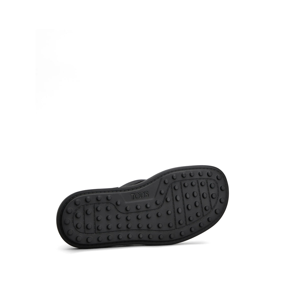 Tod's Black Flip-Flops & Slides Women TOD'S