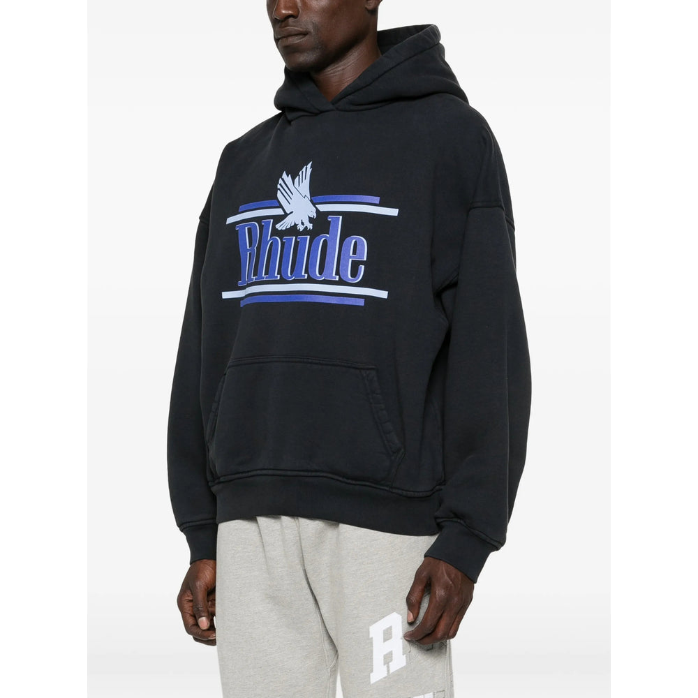 Rhude Black Sweaters & Knitwear - Hoodies Men RHUDE
