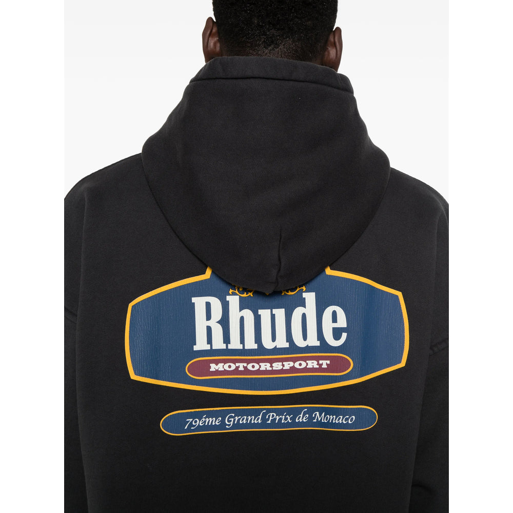 Rhude Black Sweaters & Knitwear - Hoodies Men RHUDE