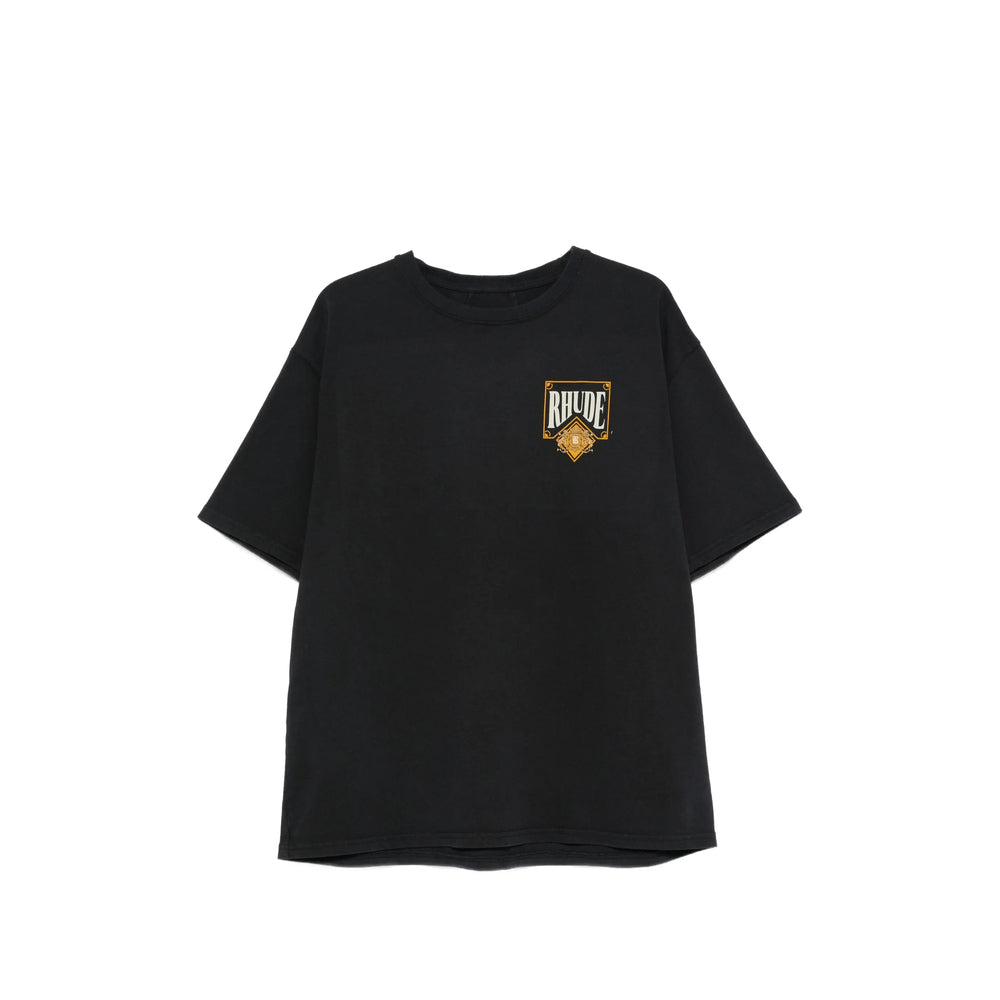Rhude Black T-Shirts & Vests - T-Shirts Men RHUDE
