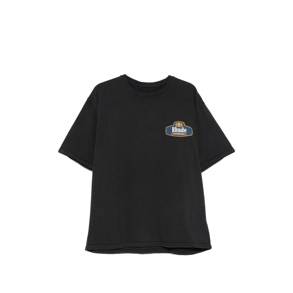Rhude Black T-Shirts & Vests - T-Shirts Men RHUDE