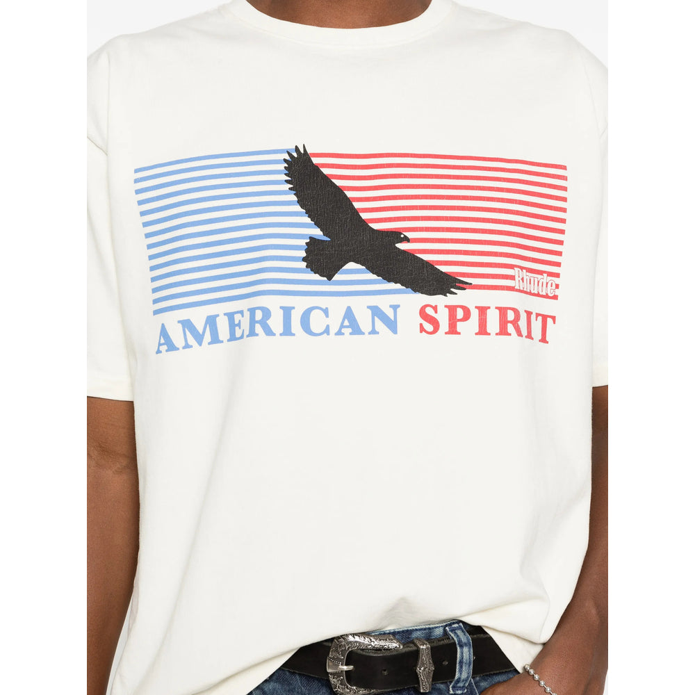 Rhude Neutrals T-Shirts & Vests - T-Shirts Men RHUDE