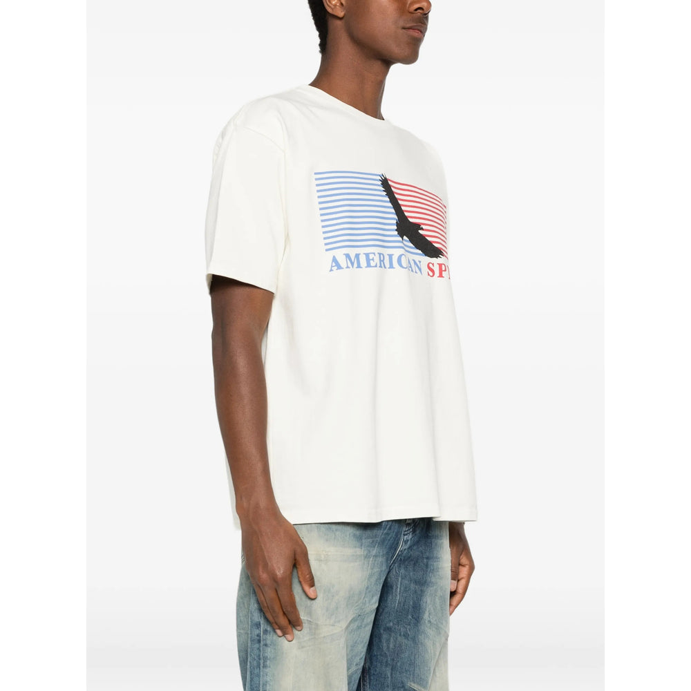 Rhude Neutrals T-Shirts & Vests - T-Shirts Men RHUDE