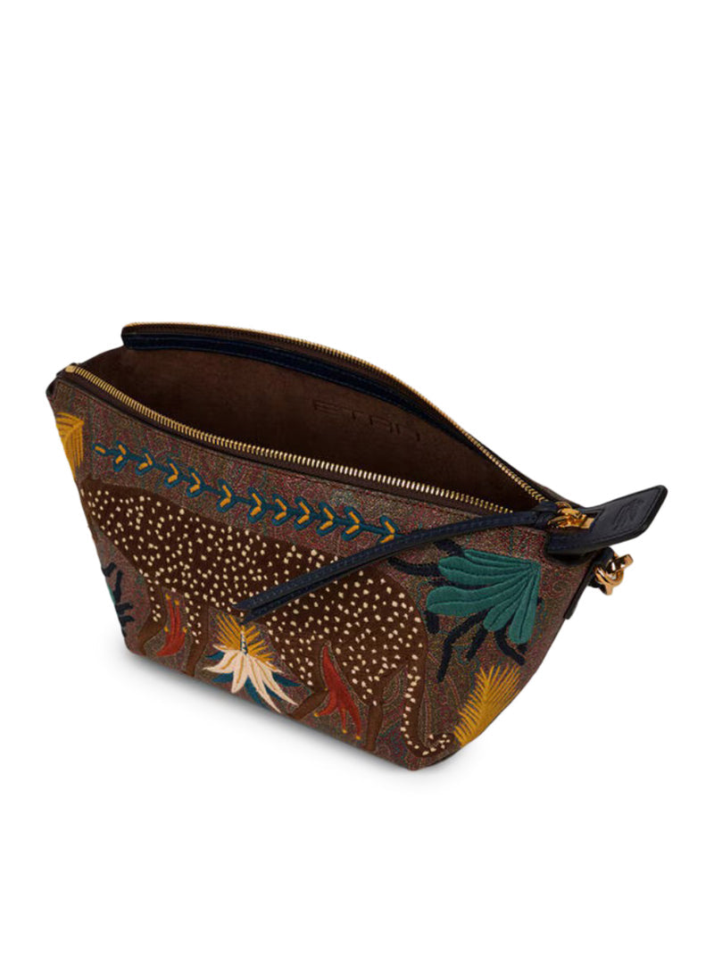 Etro Women Etro X Tabby Booth Arnica Shoulder Bag With Embroidery ETRO