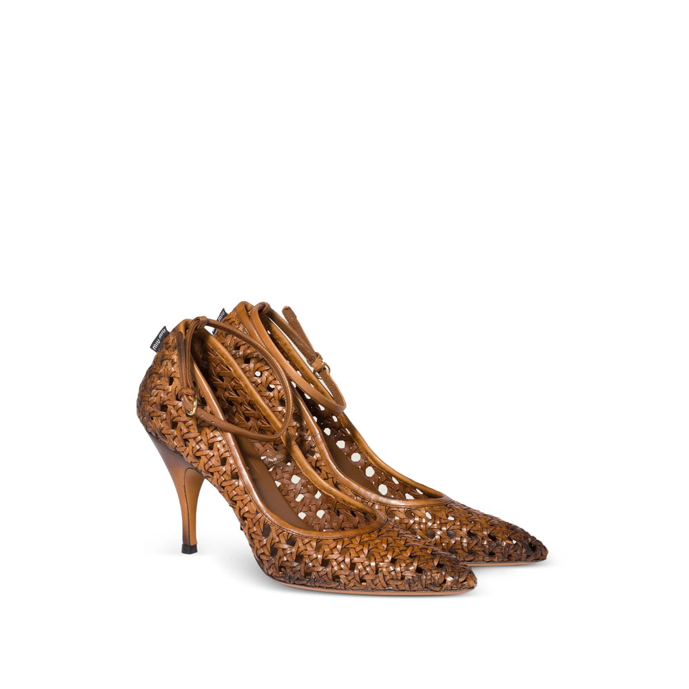 Miu Miu Brown Shoes Women MIU MIU