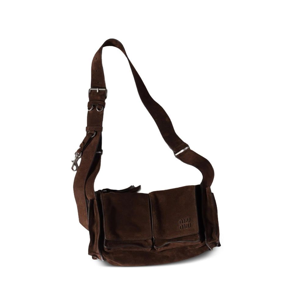 Miu Miu Brown Shoulder Bags Women MIU MIU