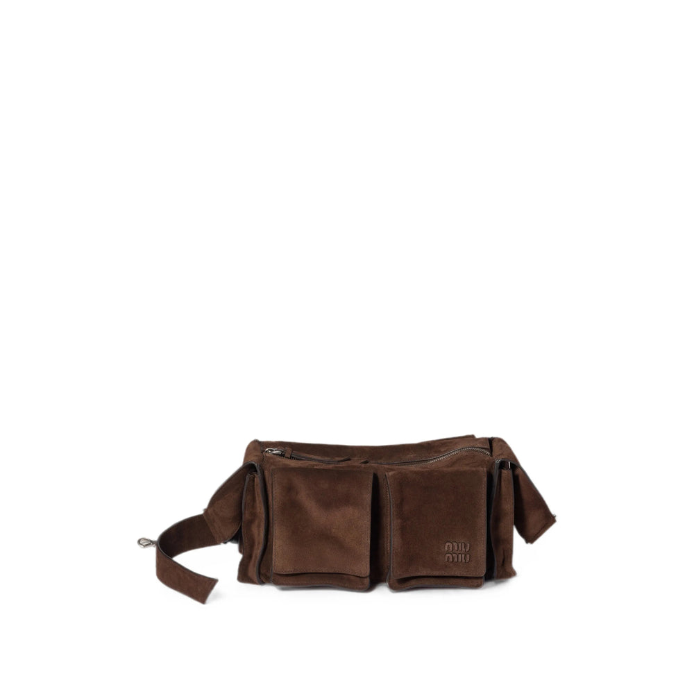Miu Miu Brown Shoulder Bags Women MIU MIU