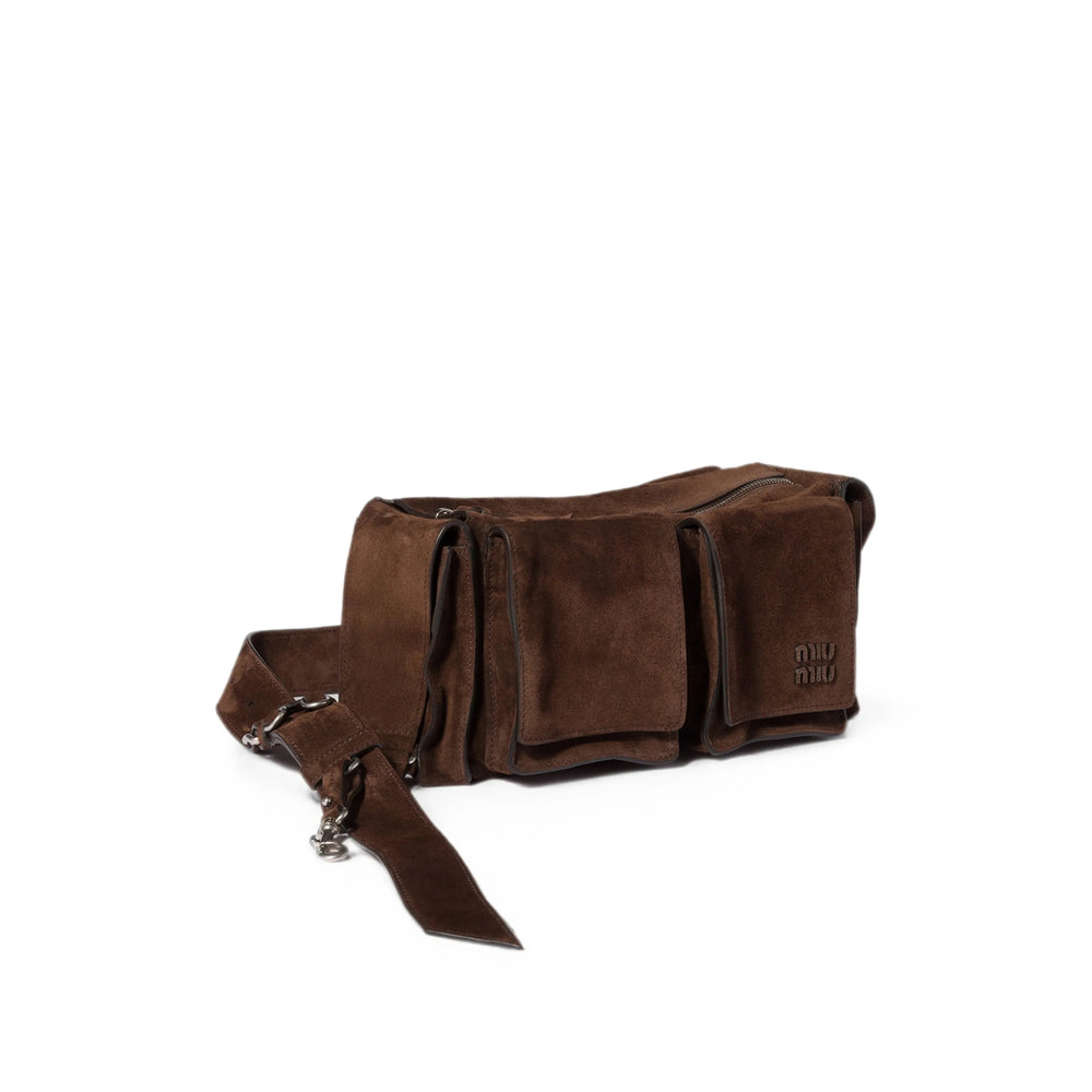 Miu Miu Brown Shoulder Bags Women MIU MIU