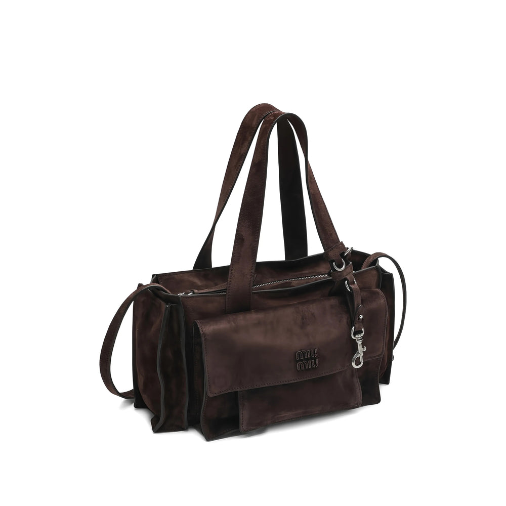 Miu Miu Brown Tote Bags Women MIU MIU