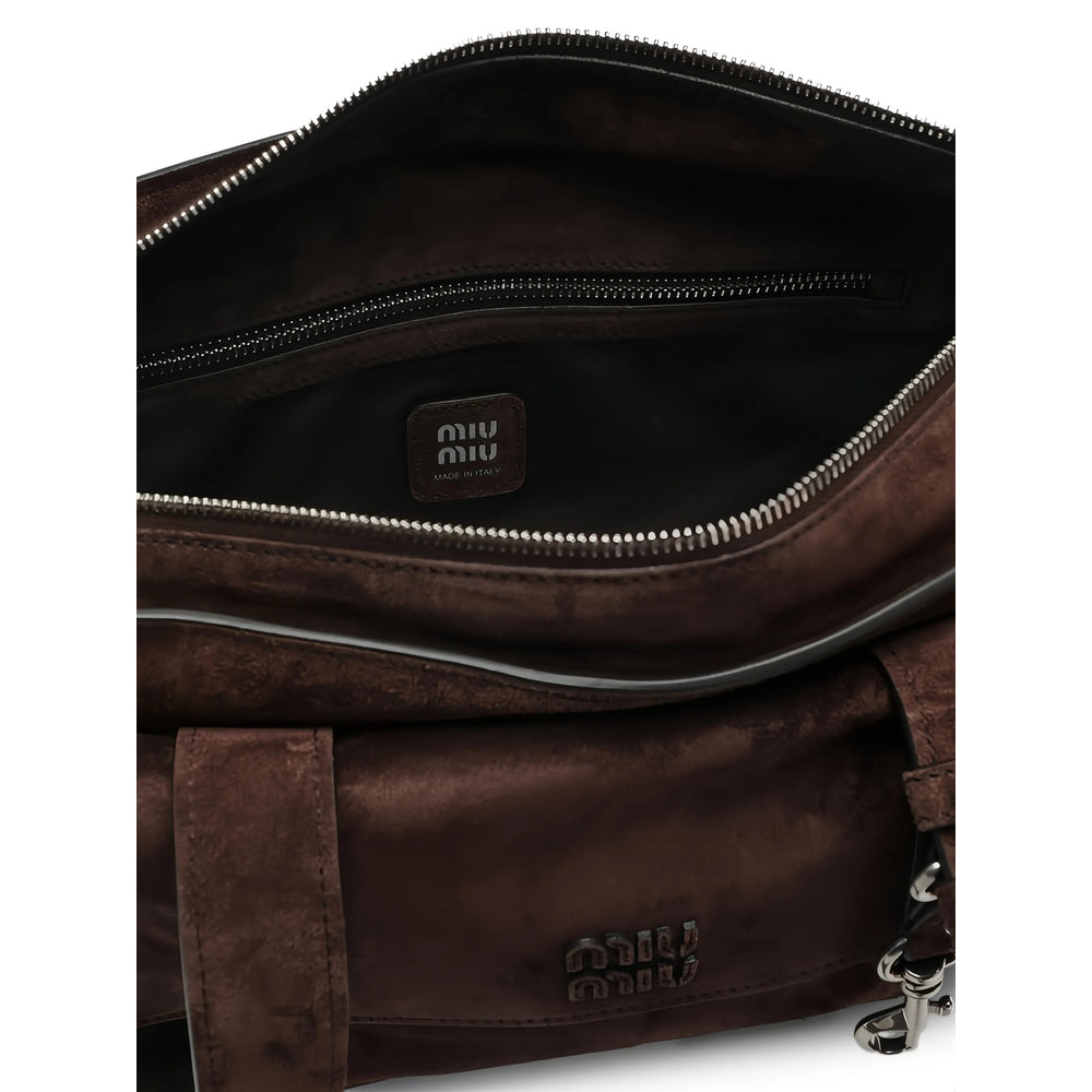 Miu Miu Brown Tote Bags Women MIU MIU