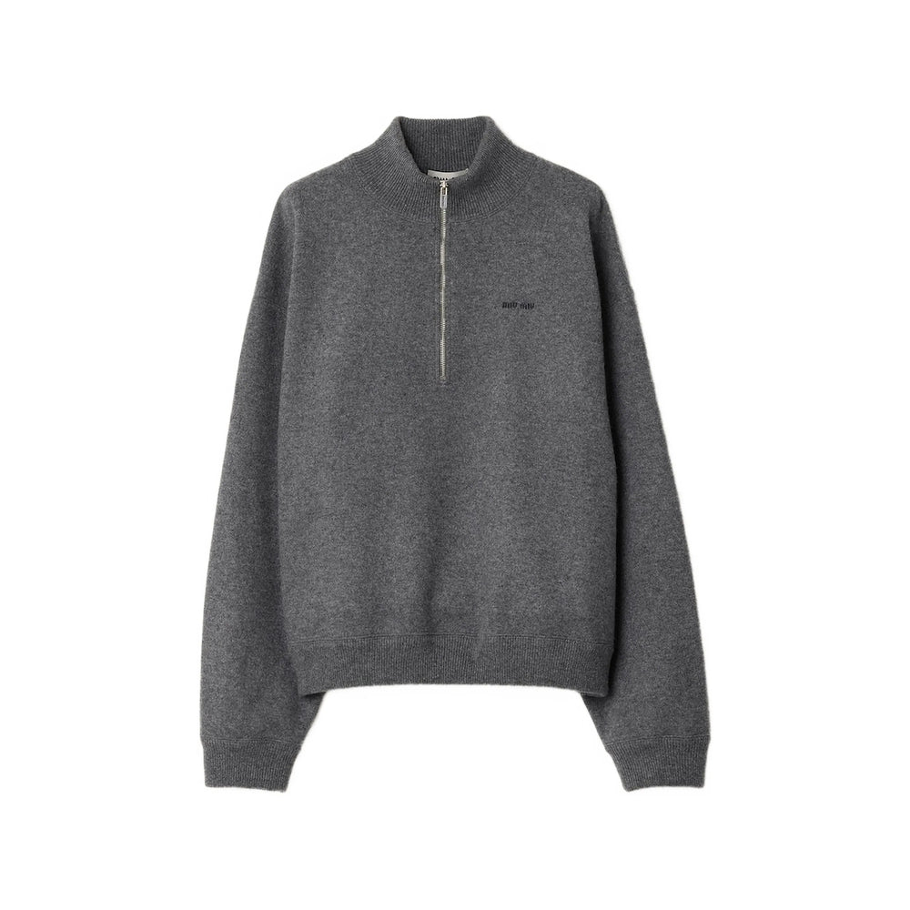 Miu Miu Grey Knitwear - Jumpers Women MIU MIU