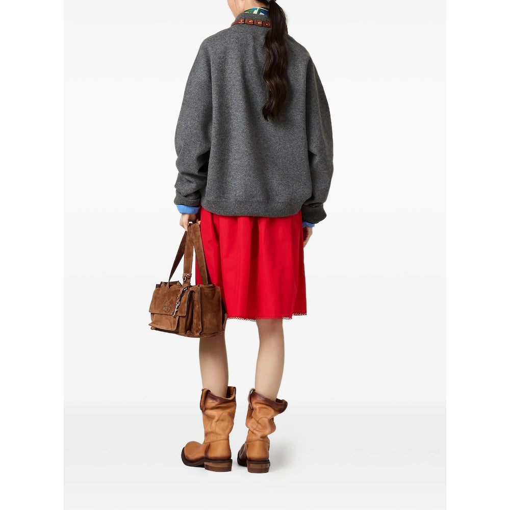 Miu Miu Grey Knitwear - Jumpers Women MIU MIU