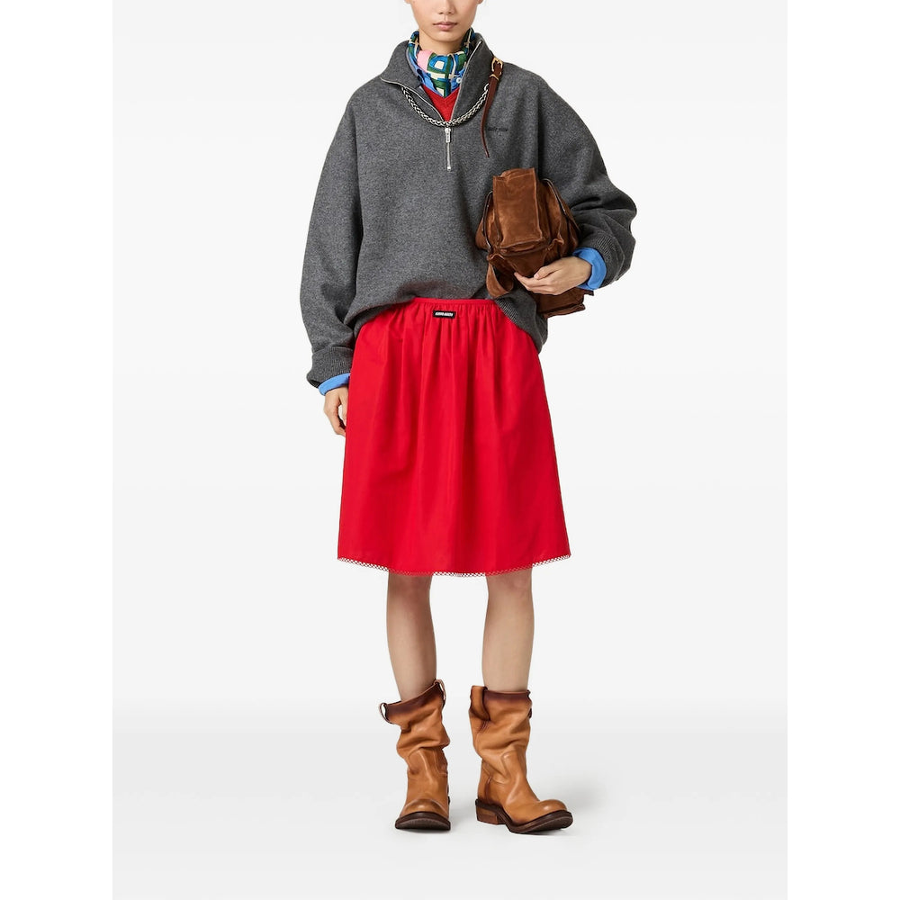 Miu Miu Grey Knitwear - Jumpers Women MIU MIU