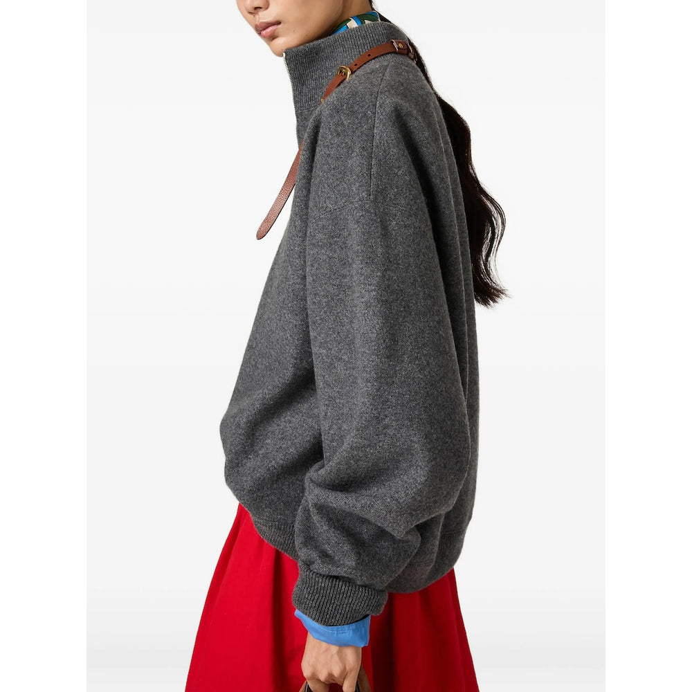 Miu Miu Grey Knitwear - Jumpers Women MIU MIU