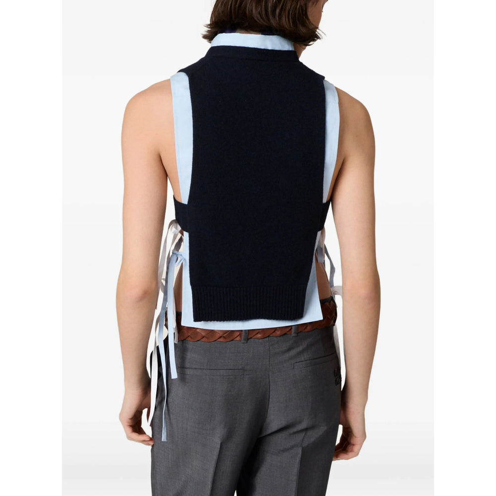 Miu Miu Blue Tops - Vests & Tank Tops Women MIU MIU