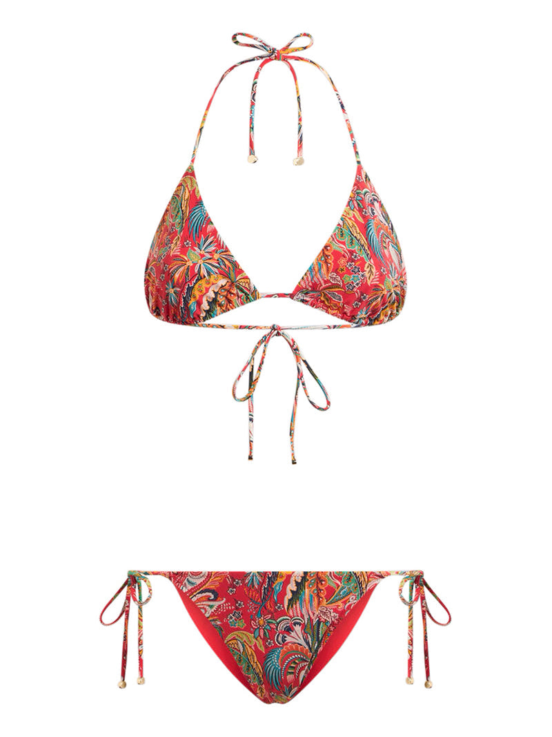Etro Women Bikini With Paisley Foliage Motif ETRO