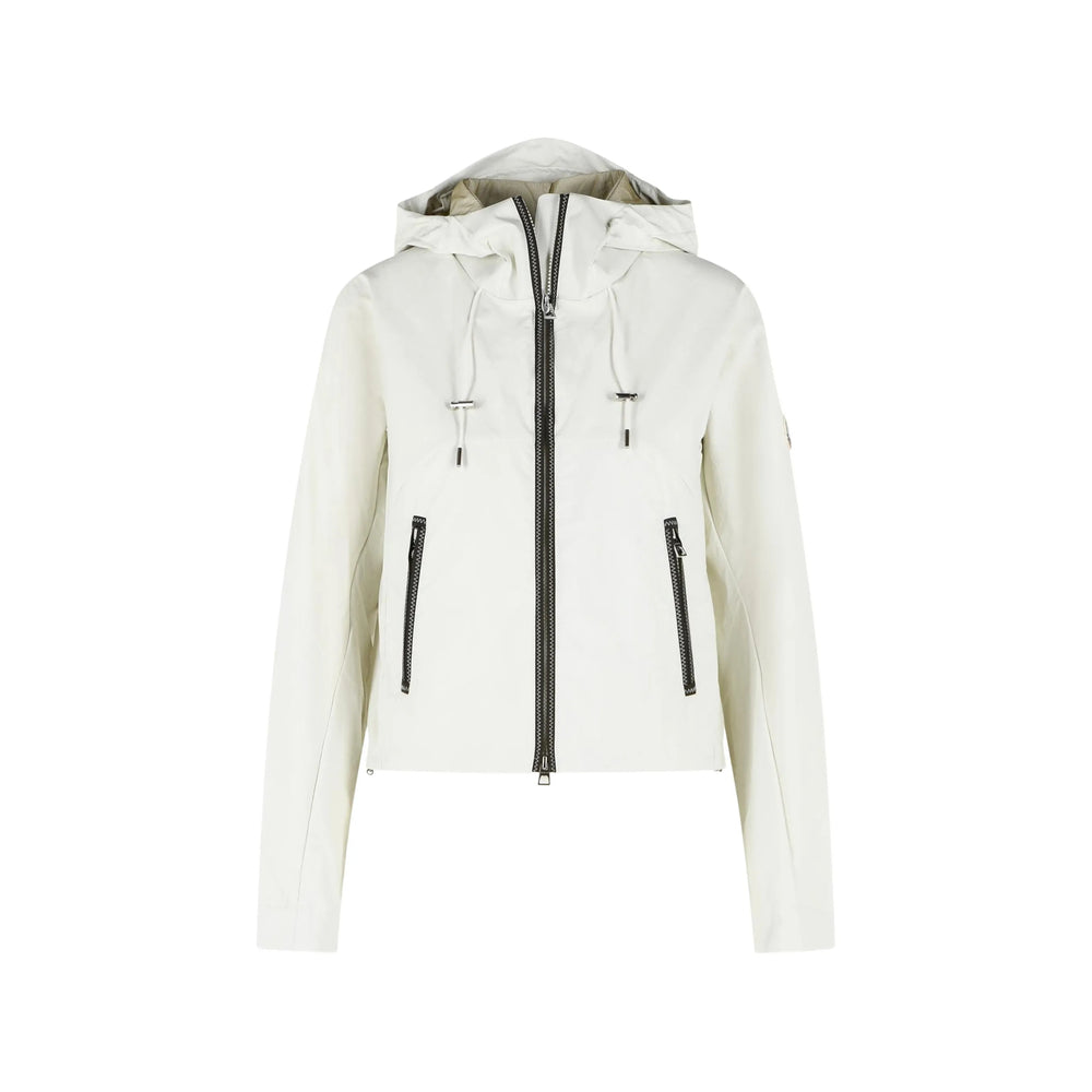 Moncler White Jackets - Bomber Jackets Women MONCLER