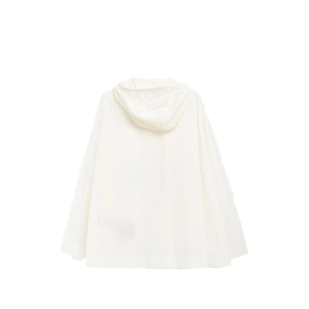 Moncler White Jackets - Military Jackets Women MONCLER