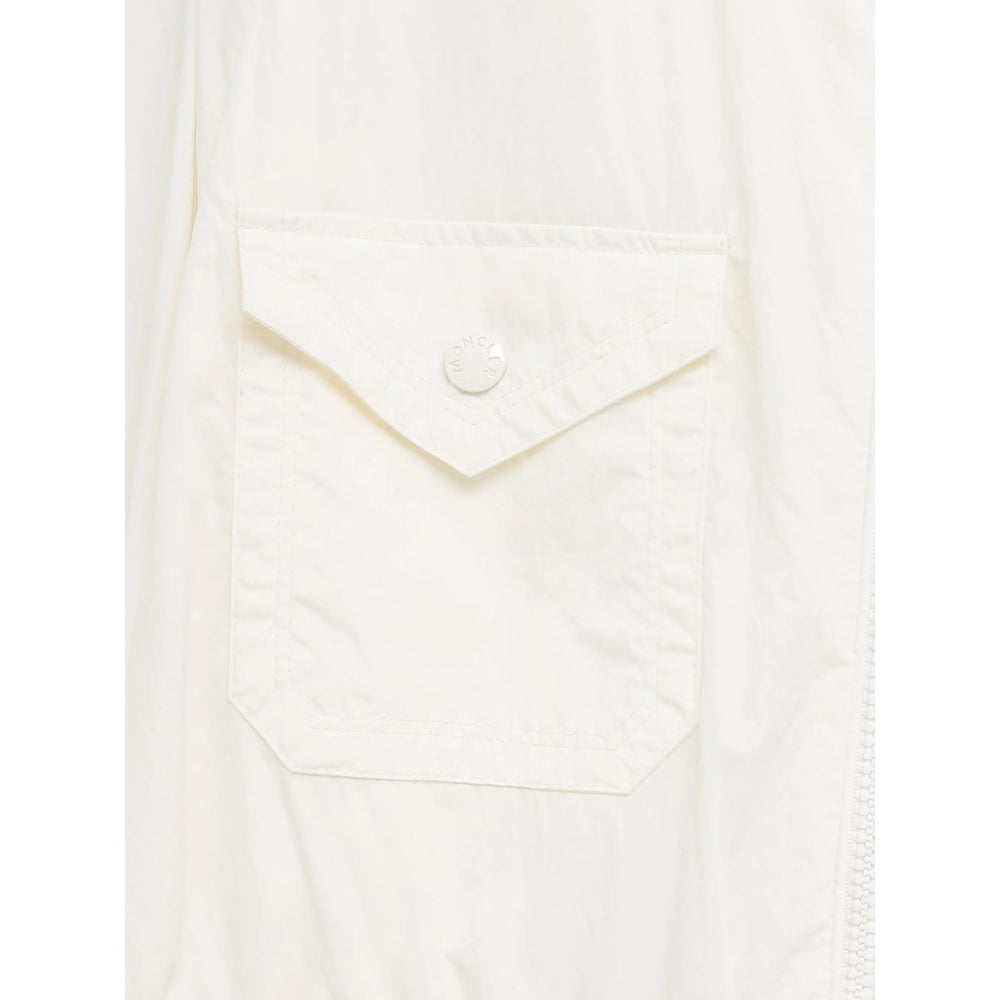 Moncler White Jackets - Military Jackets Women MONCLER