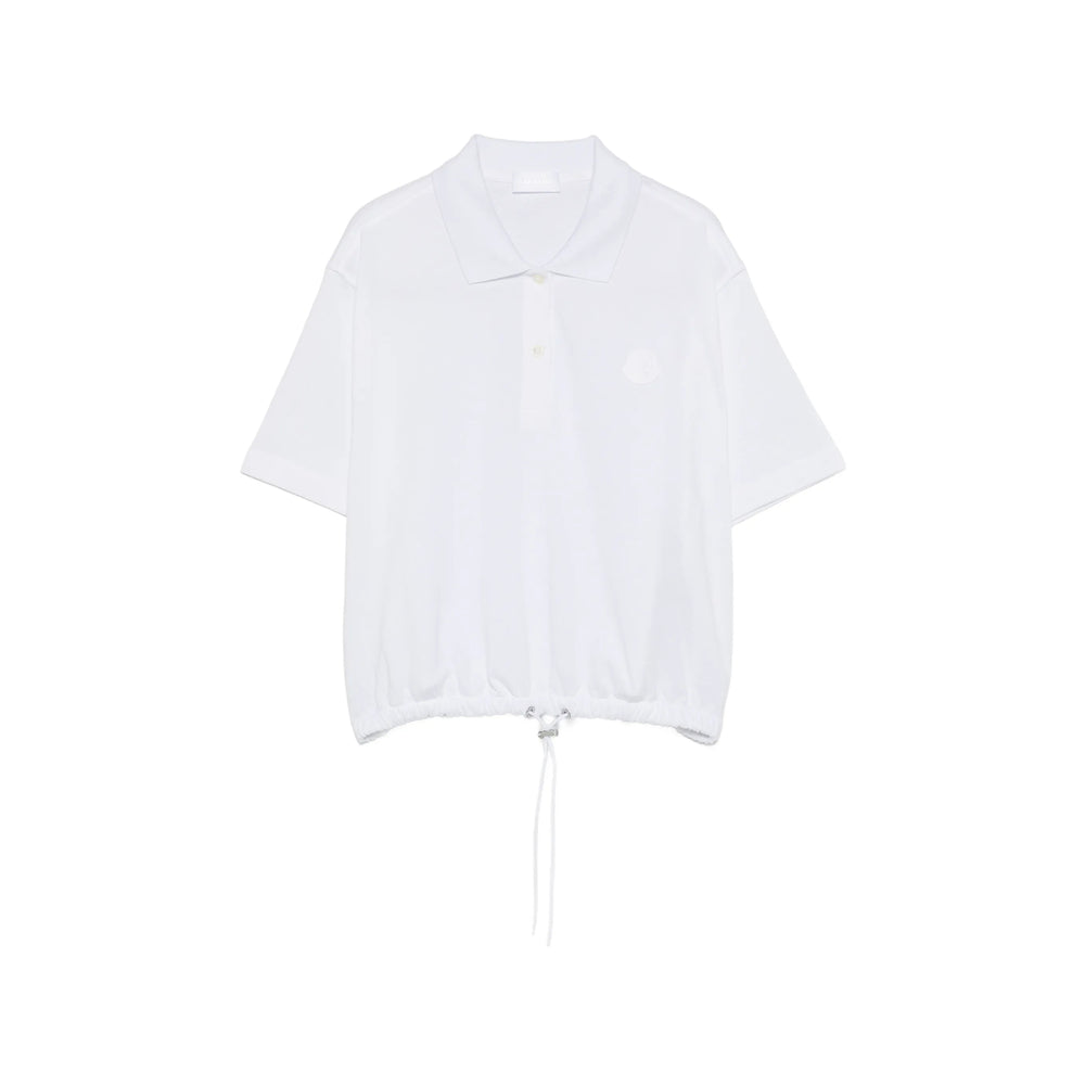 Moncler White Tops - Polo Tops Women MONCLER