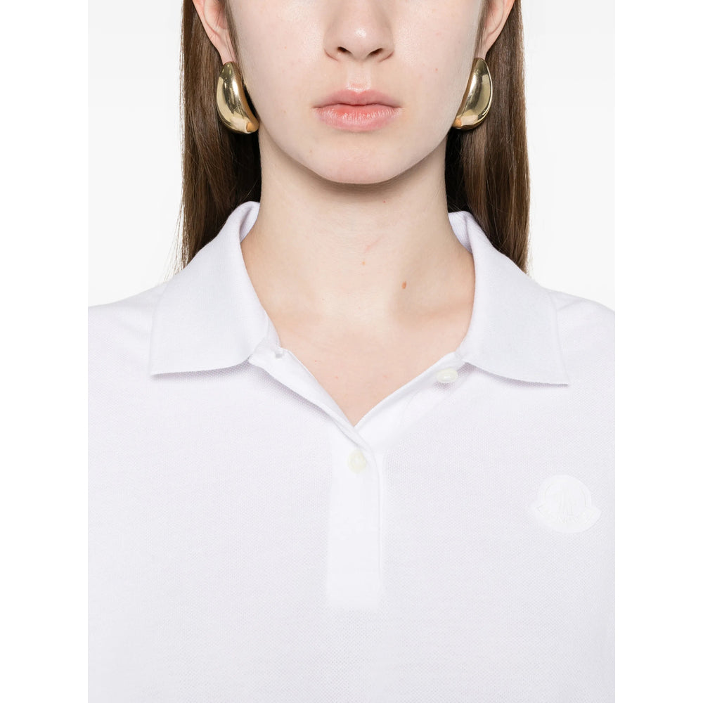 Moncler White Tops - Polo Tops Women MONCLER
