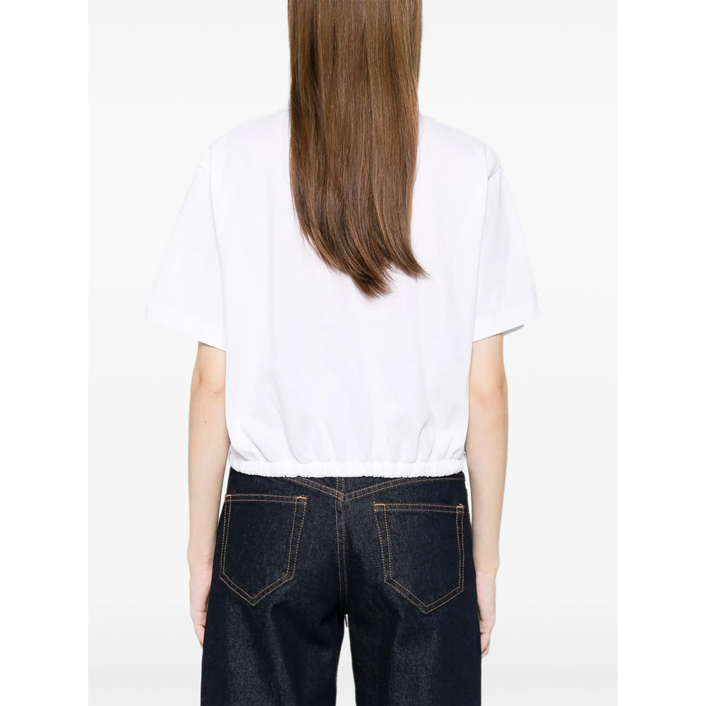 Moncler White Tops - Polo Tops Women MONCLER