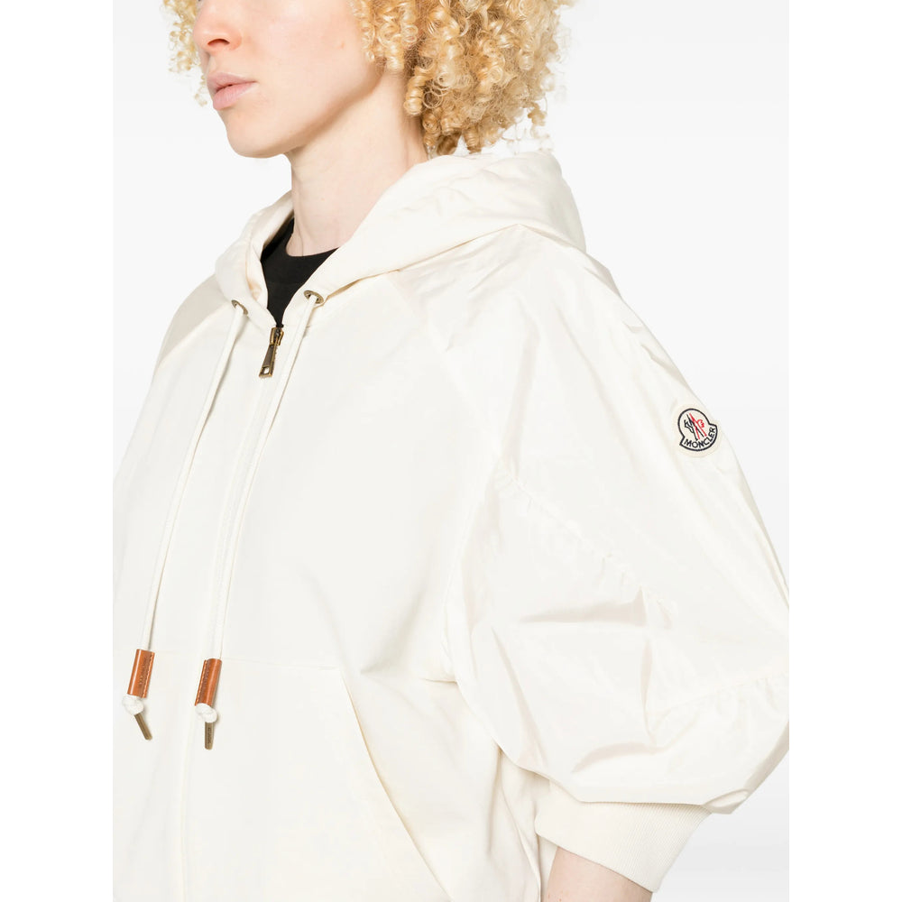 Moncler Neutrals Jackets - Bomber Jackets Women MONCLER