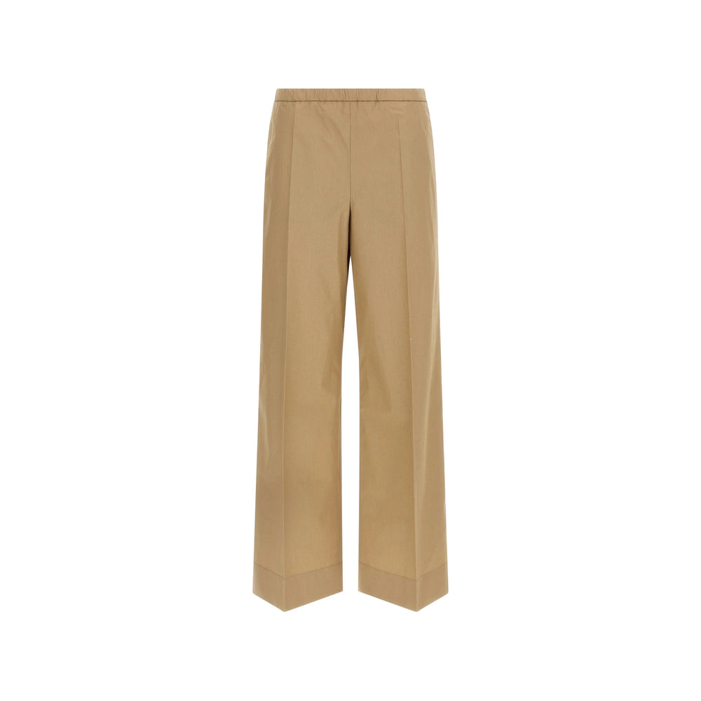 Moncler Neutrals Trousers - Straight Trousers Women MONCLER